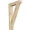Ekena Millwork Traditional Arts & Crafts Rough Sawn Outlooker, Douglas Fir, 6"W x 26"D x 38"H OUT06X26X38TRA03RDF - alternate 1